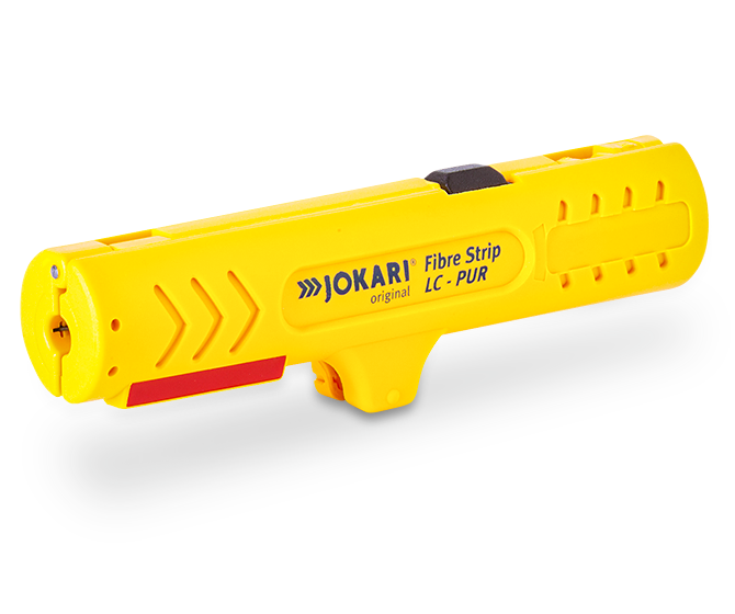JOKARI Entmanteler Fibre Strip LC-PUR zum Abisolieren von LWL-Kabel ab Ø 6 mm