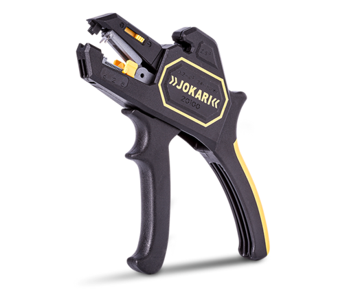 JOKARI Abisolierzange SECURA 2K zum Abisolieren von Einzeladern von 0,2 - 6,0 mm²