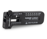 JOKARI Pelacables de microprecisión ESD-PLUS 003 cuerpo hecho de plástico conductor especial para conductores, alambres y cables de hilos finos de 0,30 a 1 mm Ø
