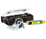 JOKARI Cable Knife System 4-70 SET with intelligent interchangeable bracket system for stripping common round cables 4 – 70 mm ø